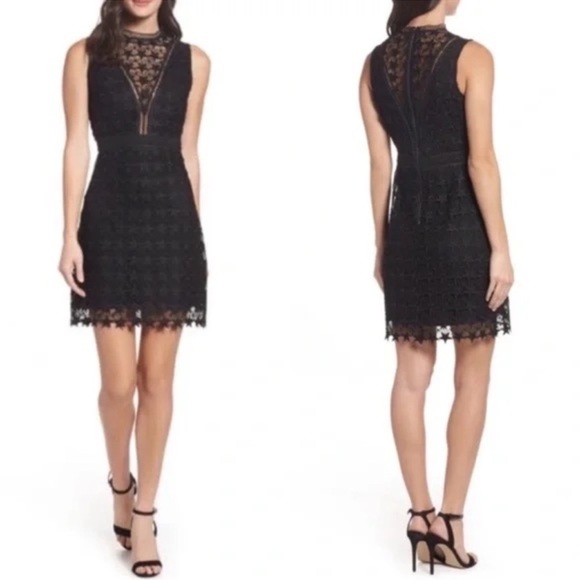 Sam Edelman Star Lace Sheath Dress - Picture 1 of 3